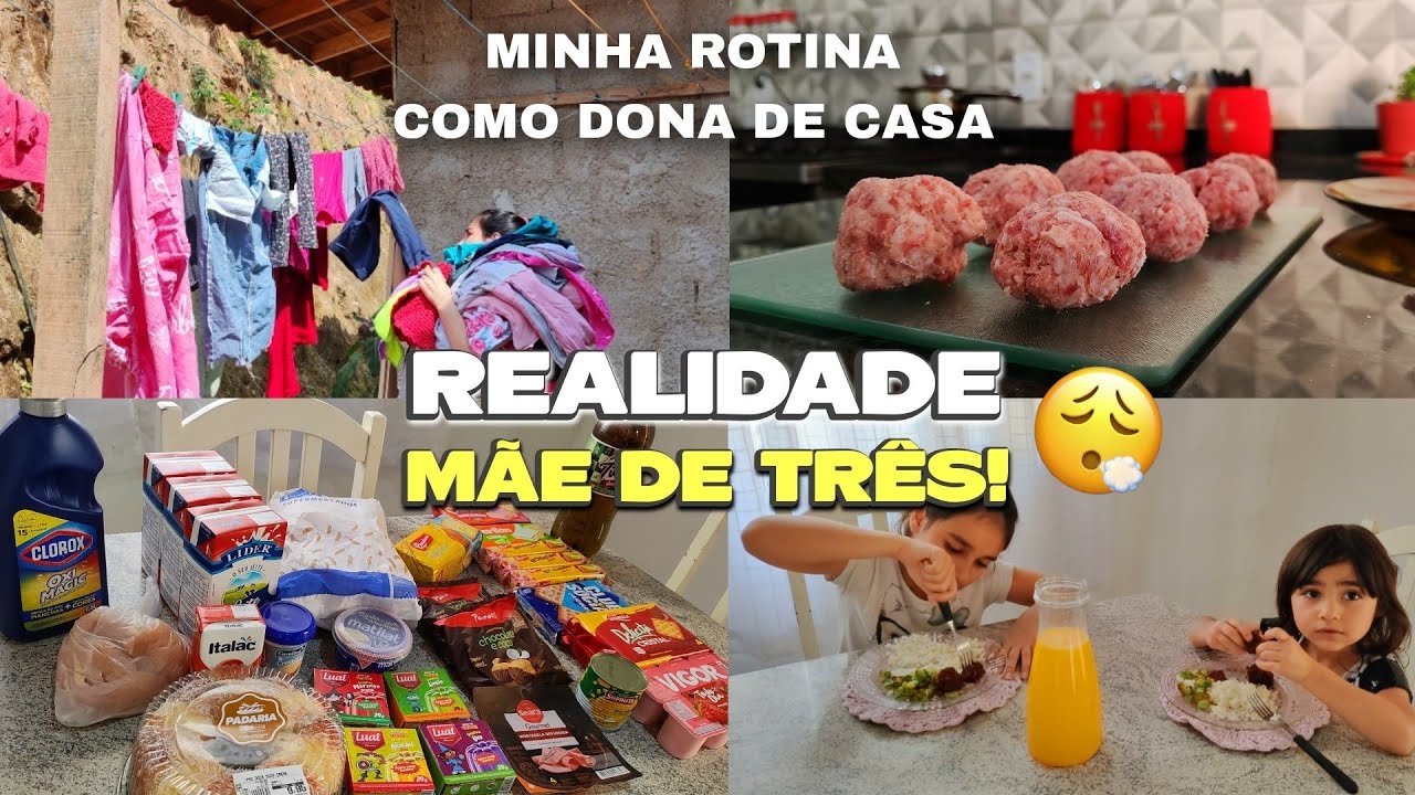 ROTINA DE DONA DE CASA E MÃE | COMPRAS DE SUPERMERCADO E ORGANIZAÇÃO DA CASA