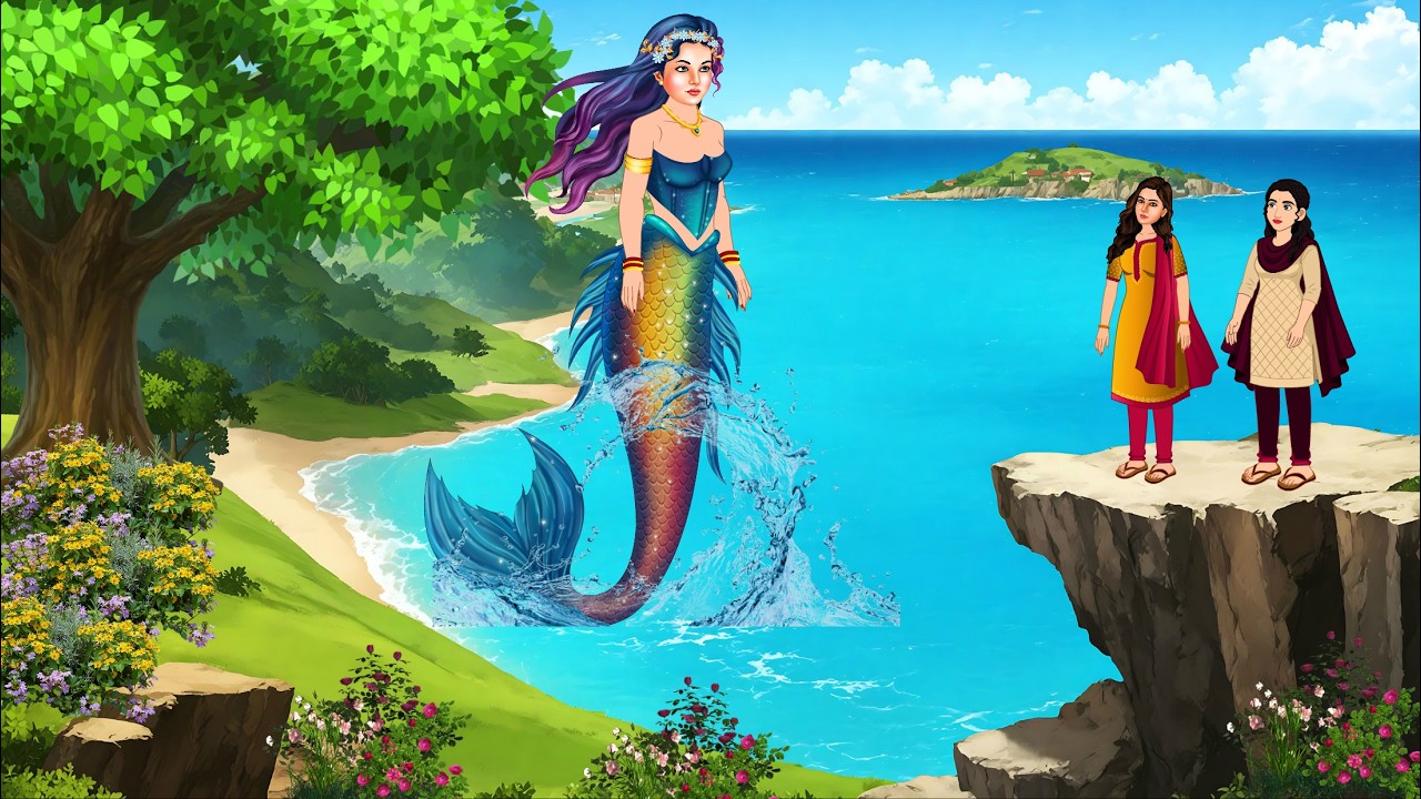 रहस्यमय जलपरी | हिंदी कहानी | Hindi Story | Cartoon  Story | Kahani | Mermaid Magical Story