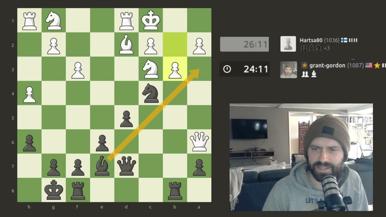 Day 45 :: Daily Chess :: 1087 :: 1078
