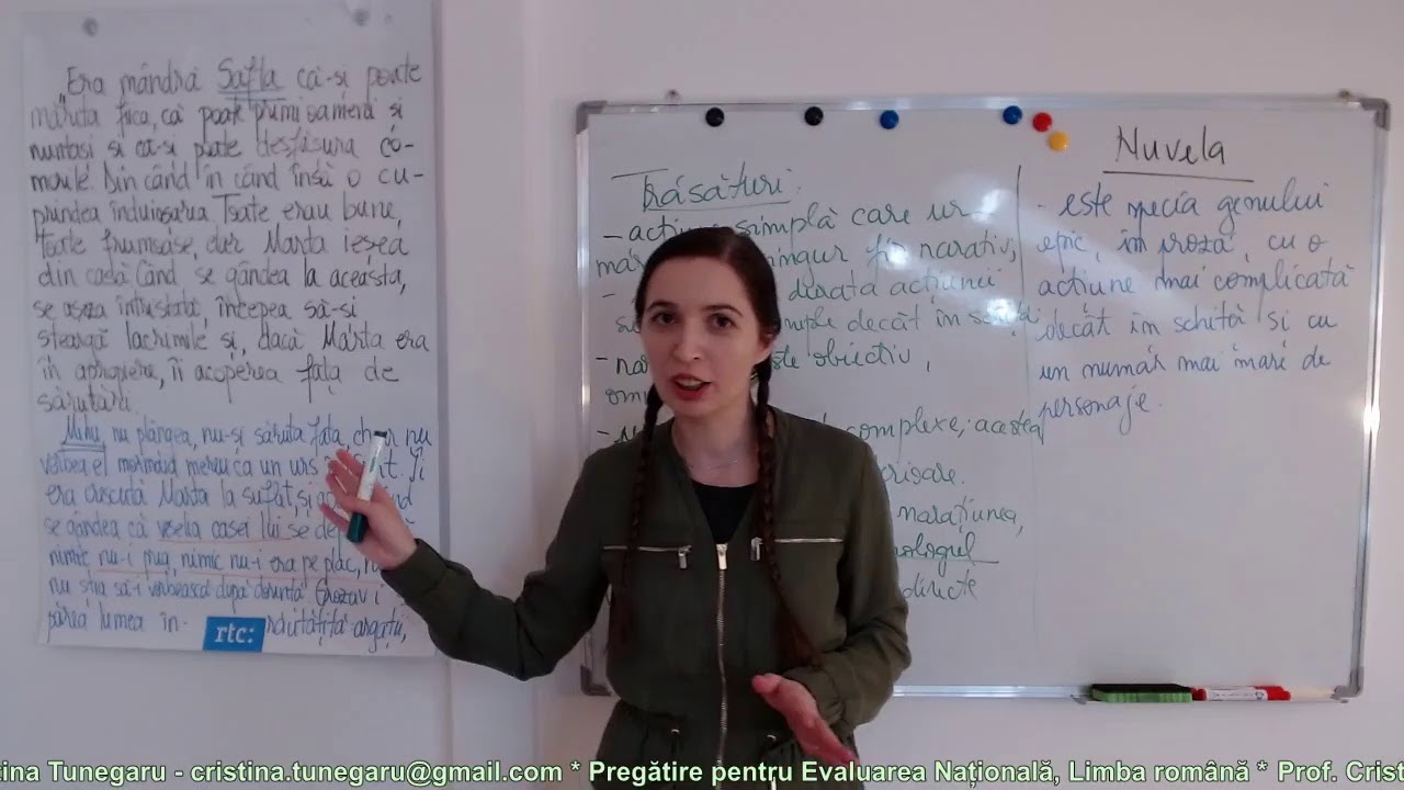 Nuvela. Propoziția subordonată circumstanțială consecutivă - Pregătire pentru Evaluarea Națională