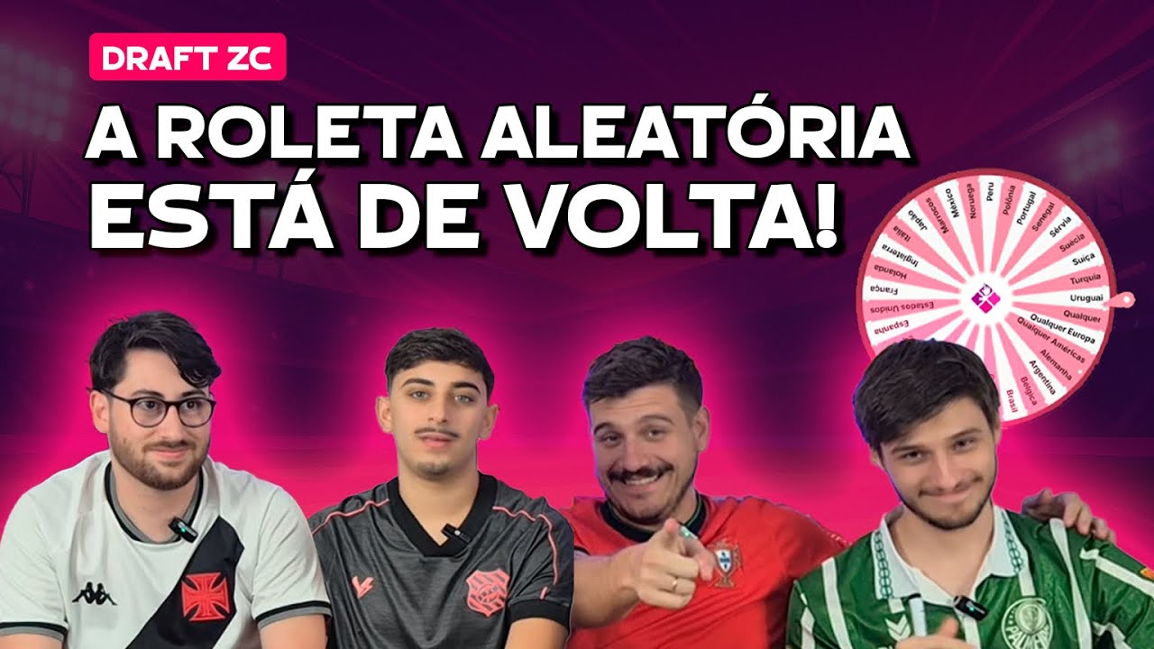 MONTAMOS AS SELEÇÕES MAIS ALEATÓRIAS DA HISTÓRIA DO CANAL | Draft ZC