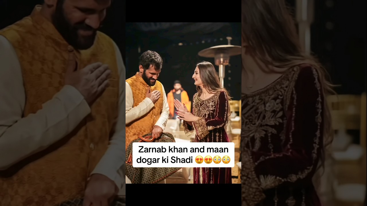 Maan dogar and zarnab Khan Swati Romantic moment💞🫀