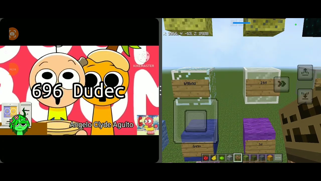 Color 2048 but Minecraft.