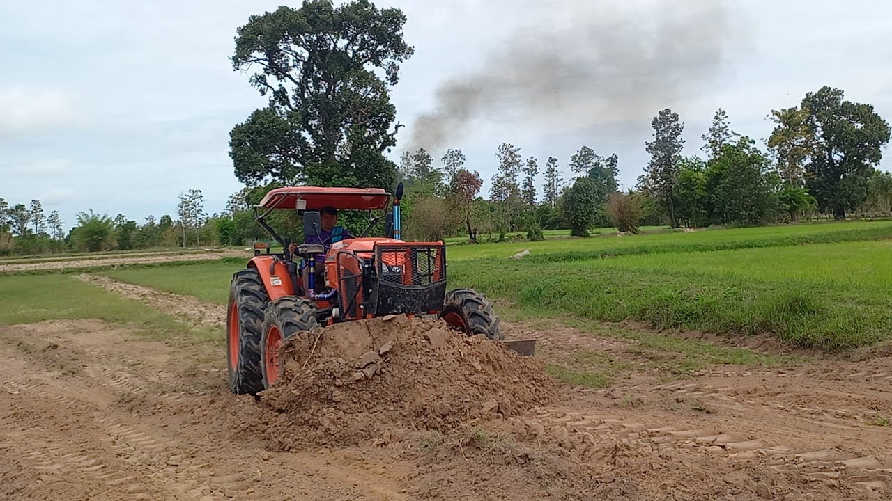 แรงขนาดคูโบต้าm8808ทีเด็ดเมืองกุดข้าวปุ้น