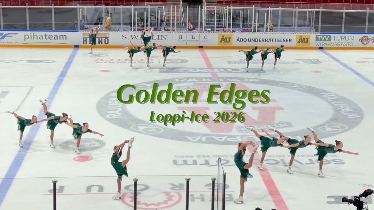 Golden Edges - Loppi-Ice 2026 - Synchonized skating