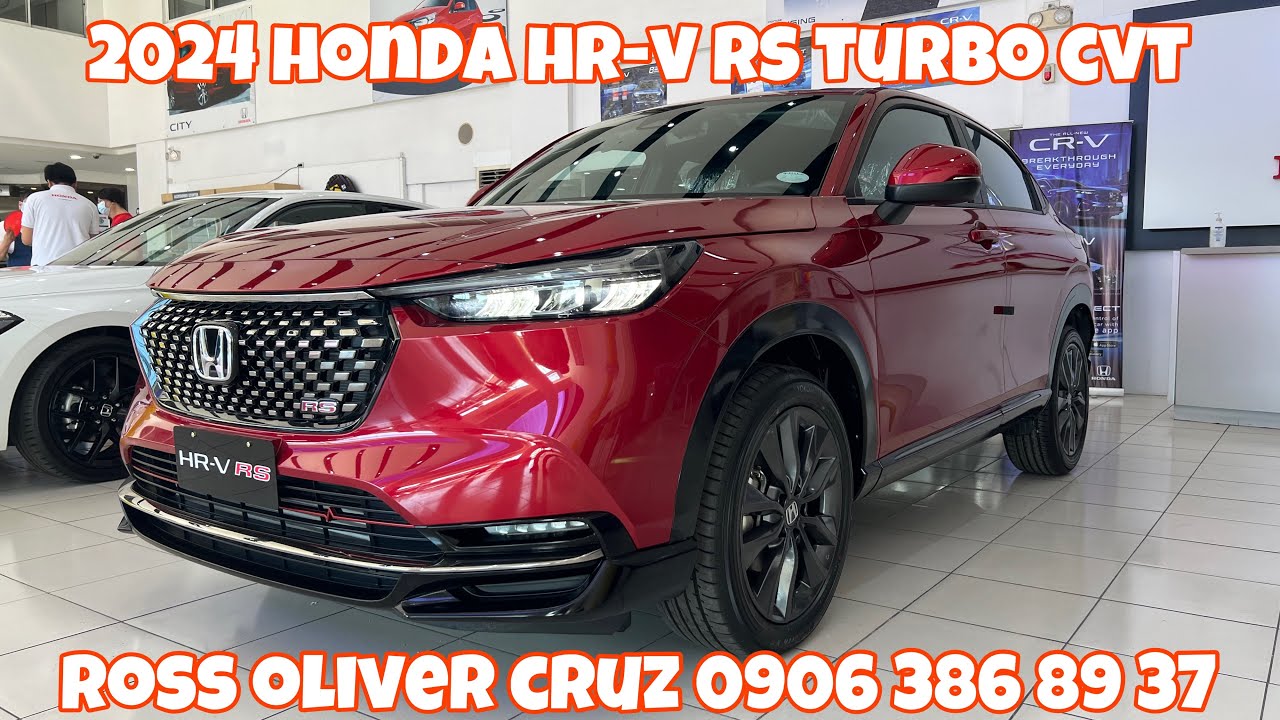 2024 Honda HR-V RS Turbo CVT (Ignite Red Metallic)