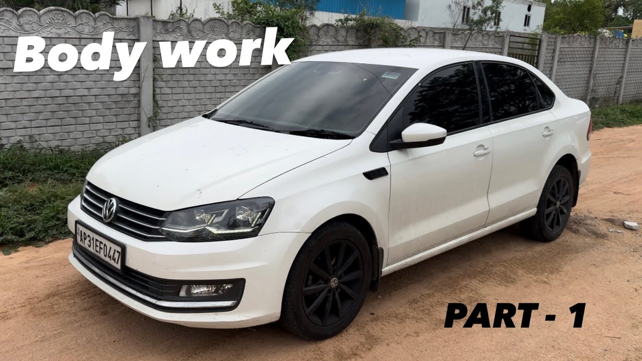 Denting & Painting for my Volkswagen Vento at Hyderabad in Telugu by #23