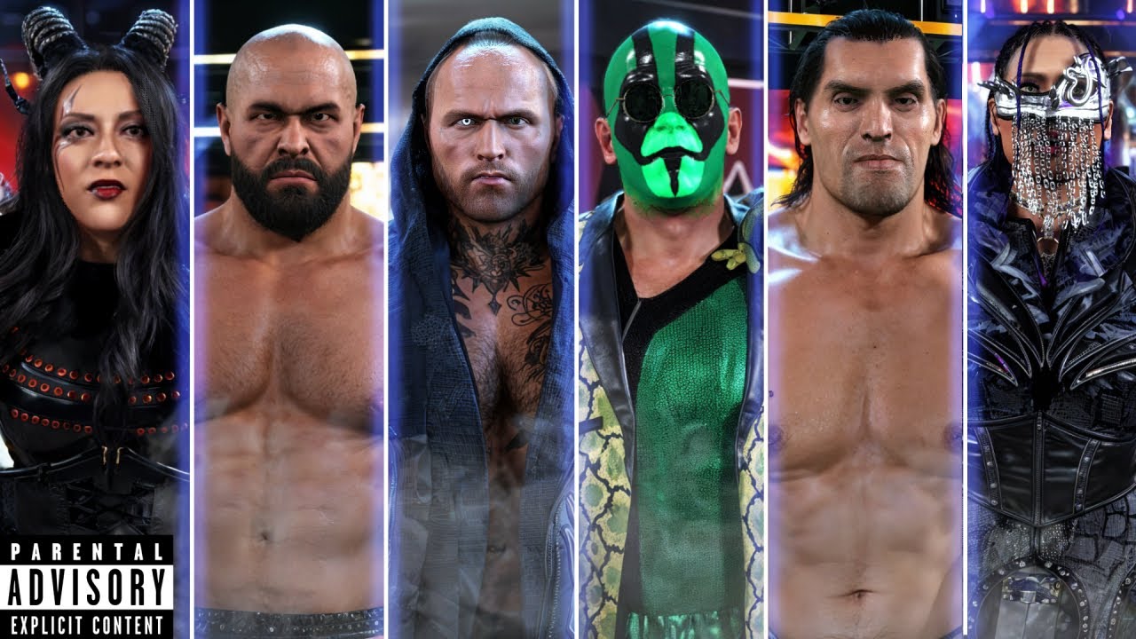 WWE 2K25 Realistic Character Mods with Custom Arenas