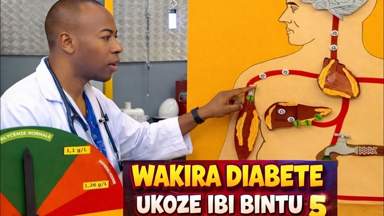 USHOBORA GUKIRA INDWARA YA DIABETE UTANYOYE IMITI? DORE UKO WAKWIVURA MU GIHE GITO