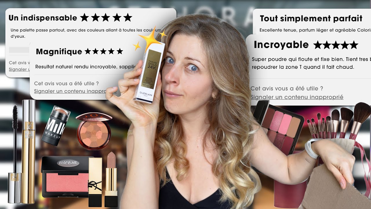 JE TESTE LES PRODUITS LES MIEUX NOT&Eacute;S DE CHEZ SEPHORA ✨