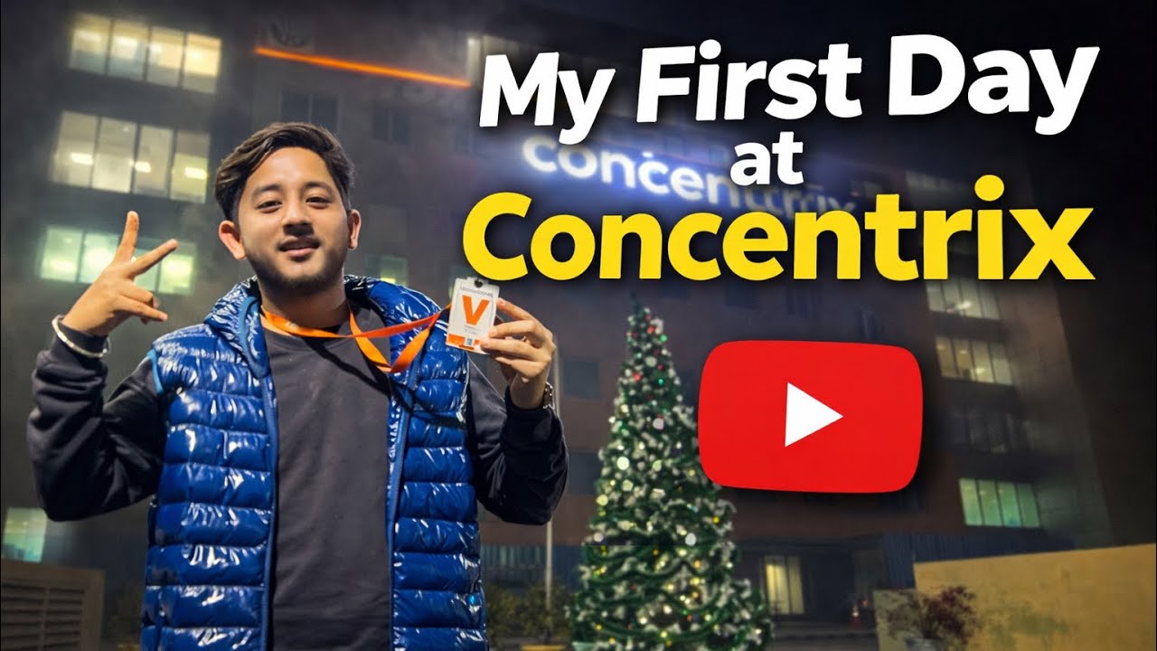 My First Day at Concentrix 😍 | Gurgaon SP Infocity Office Tour | Vlog