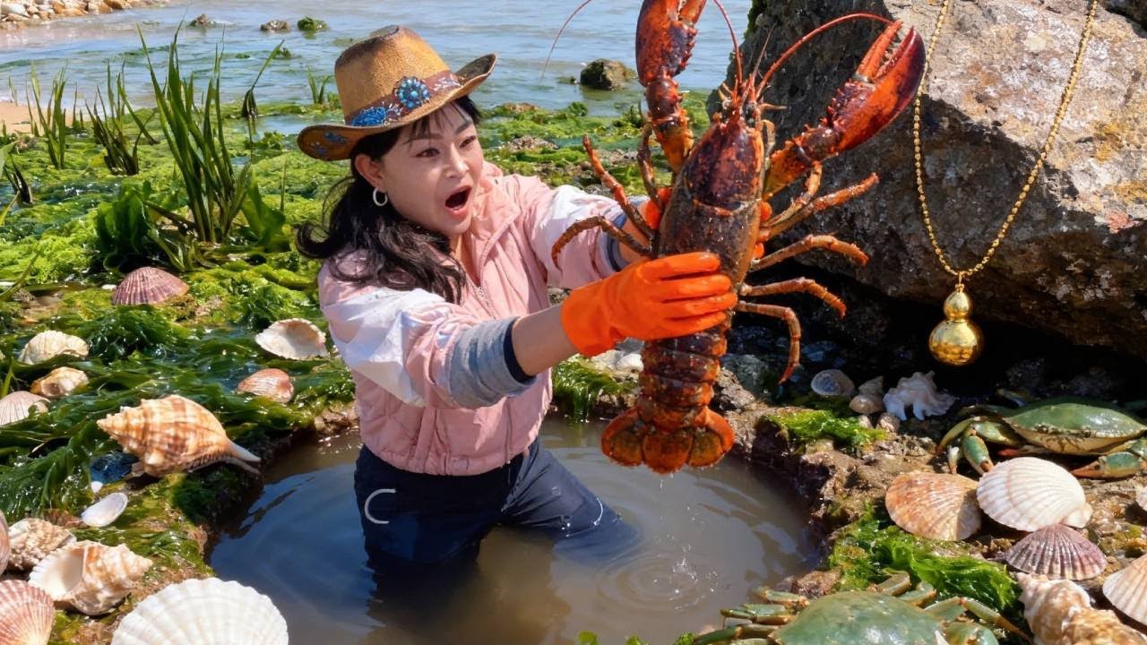 В мутной воде прятались лобстеры, и даже росла золотая тыква.
