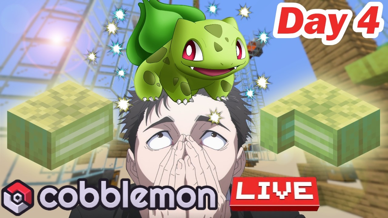 Getting Every Shiny in Cobblemon: Bulbasaur Hunt (DAY 4)