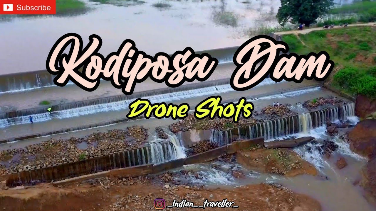 || KODIPOSA DAM || ARDEI DAM || AERIAL VIEW || TEAM INDIAN TRAVELLER ||