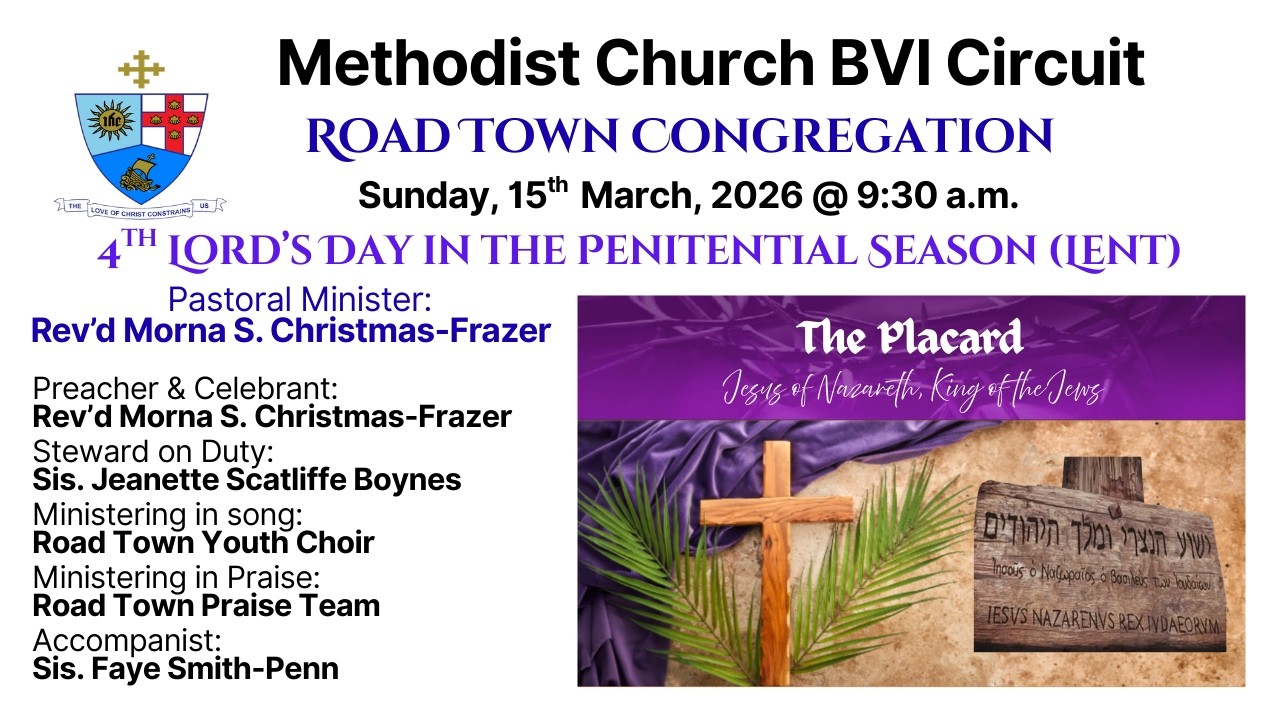 R T Methodist Church - 4th Lord's Day in the Penitential Season (Lent) Worship Service