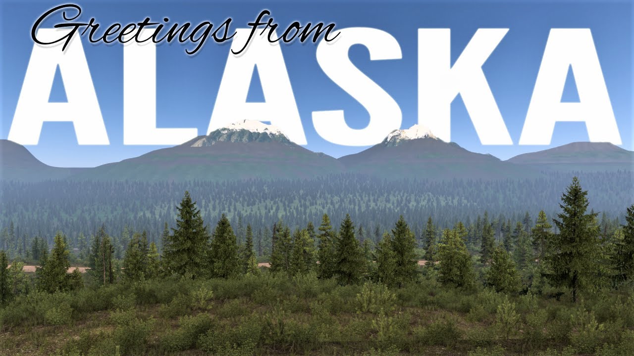 Route Alaska Cinematic for American Truck Simulator