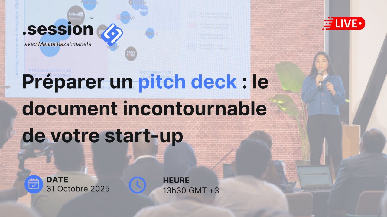 SAYNA .session : Préparer un pitch deck : le document incontournable  de votre start-up