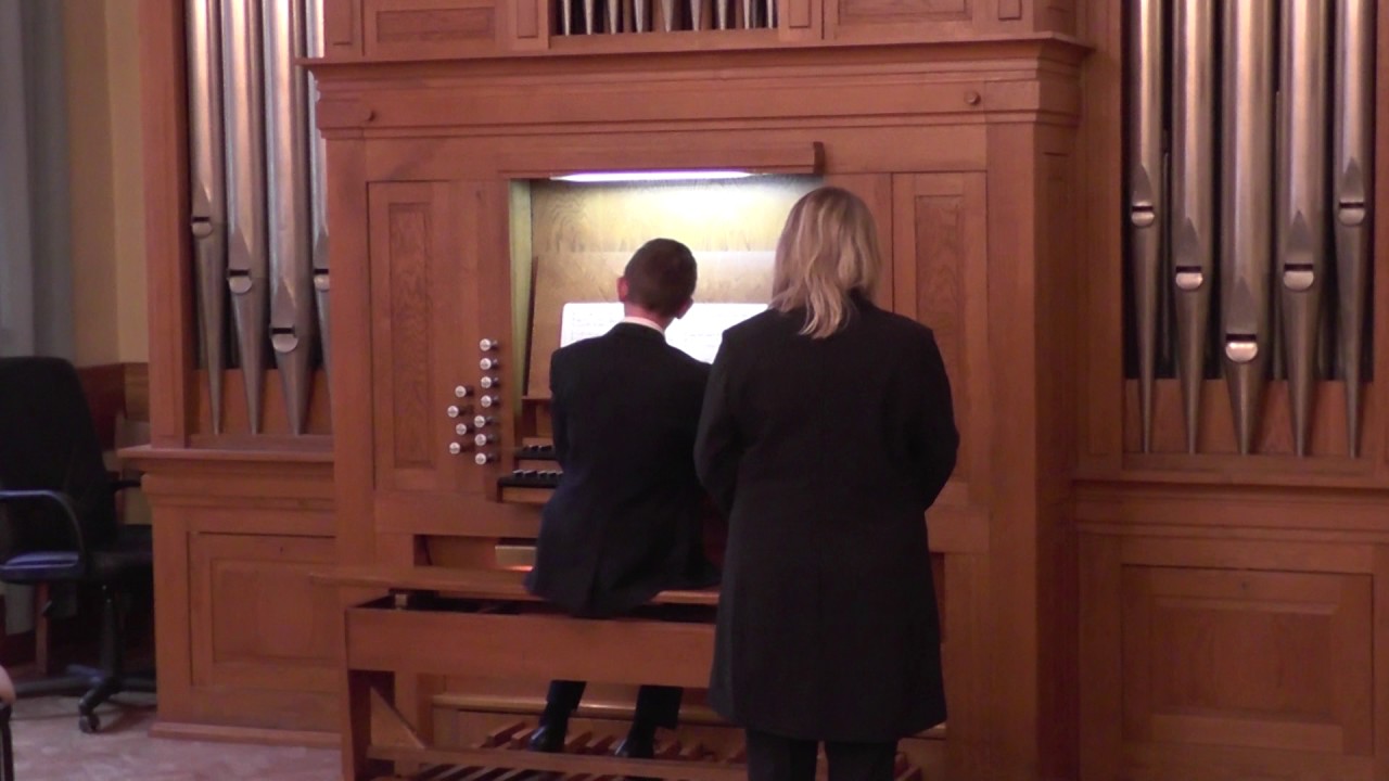 J.S. Bach  -  Sonata triowa d-moll, cz.I  BWV 527