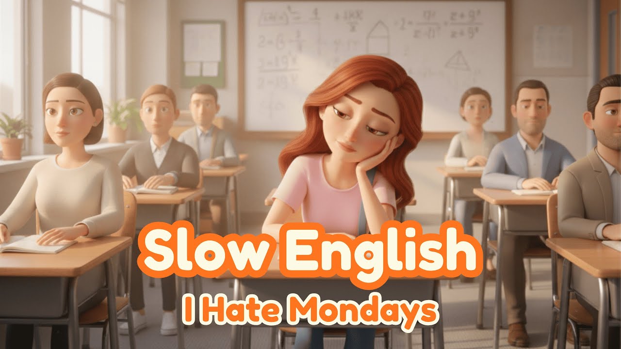 Daily English Conversation | I Hate Mondays – Listening Skills for Beginners