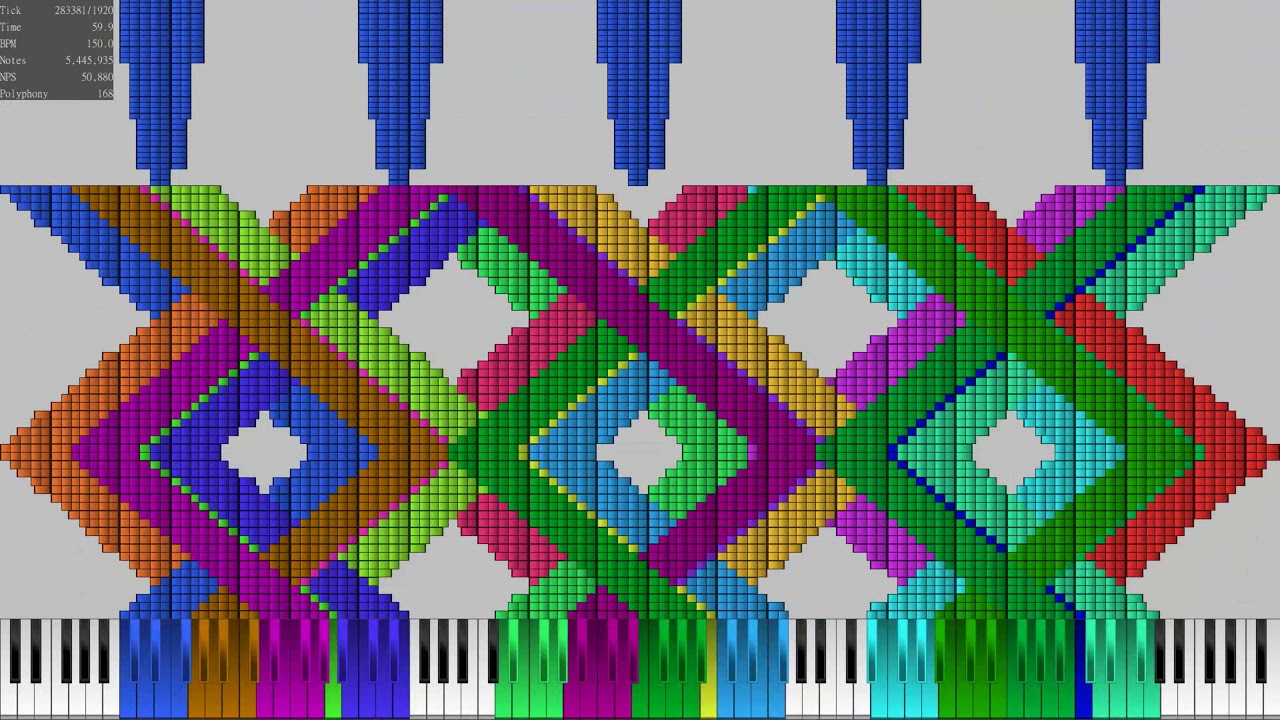 [Black MIDI] 667's Noise Challenge.mid | ~ Konnor Hunley