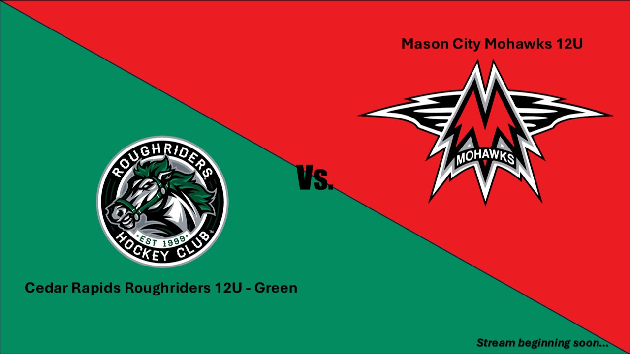 CR Roughriders 12U - Green vs. Mason City Mohawks (Game 2)
