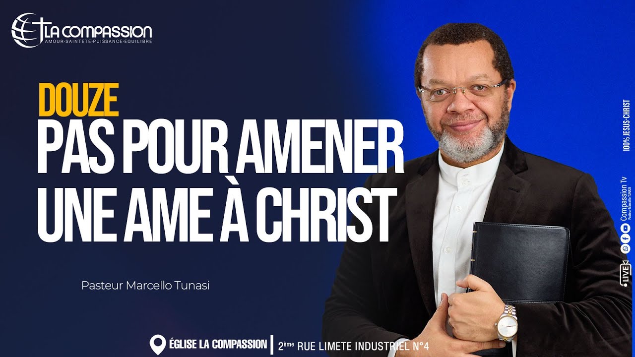 12 PAS POUR AMENER UNE &Acirc;ME &Agrave; CHRIST _ PAST MARCELLO TUNASI _ CULTE DU DIMANCHE | 16.11.2025