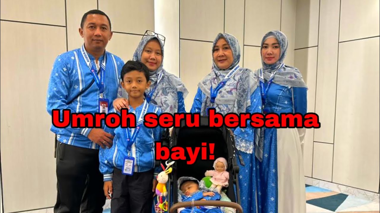 Bayi 11 bulan ikut Umroh bersama Elharamain Wisata!!