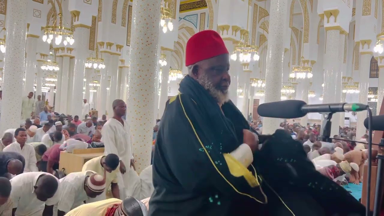 Grande mosquée faysal Prière 🤲 de taraweeh jour 5 du Ramadan 1444h Avec imam Elh Saliou camara