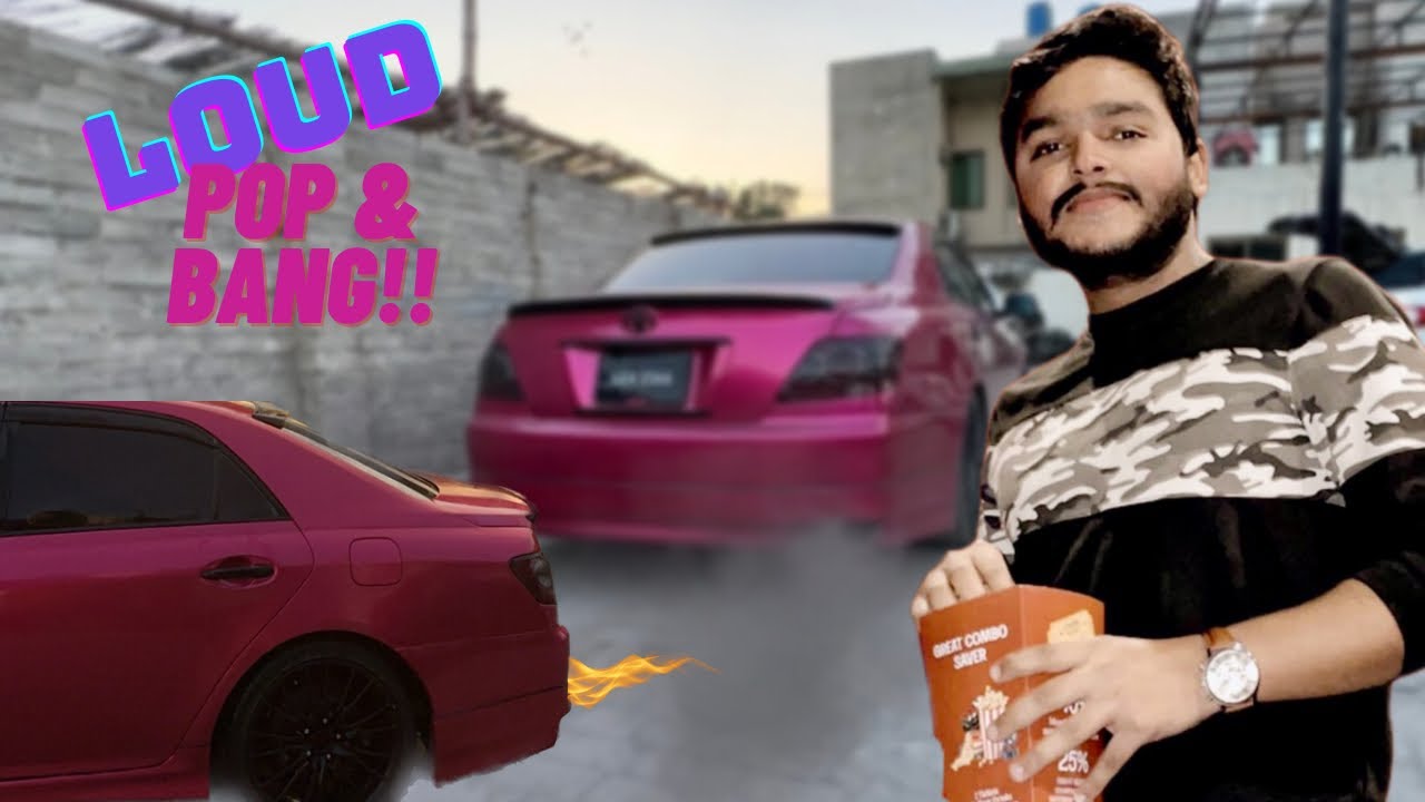 Mark X ECU REMAP (impressive) ft. POPCORNS