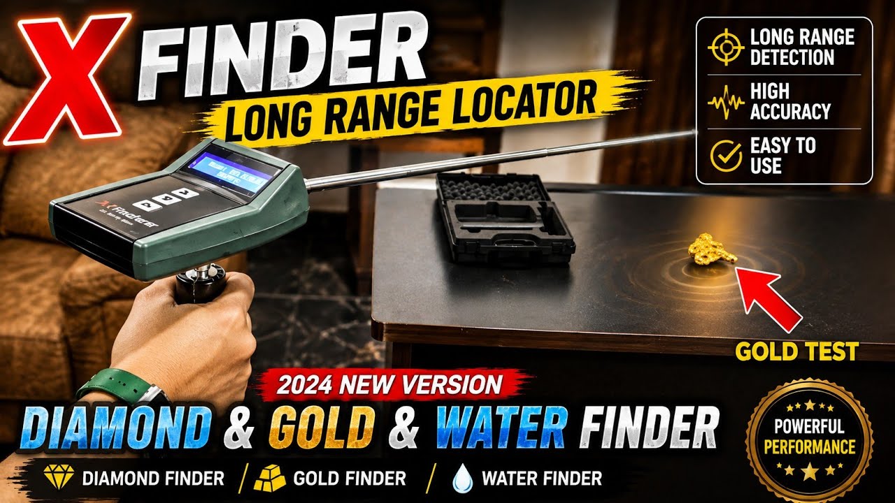 Long Range Locater GDI X Finder Unboxing And Testing Gold || Long Range Gold Locater