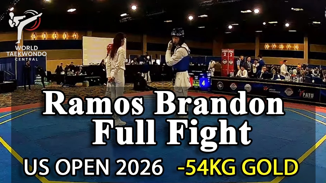 Brandon Ramos | US OPEN 2026 | -54 Gold Medalist