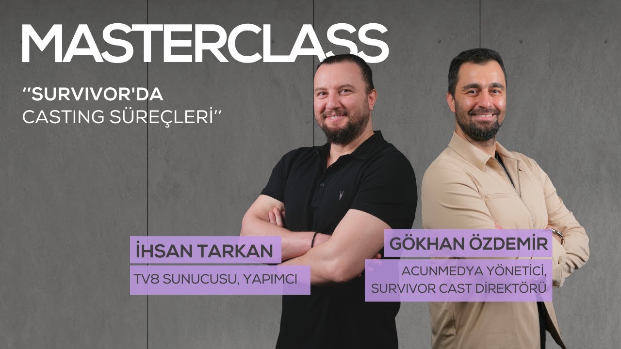 Acunmedya Akademi X MasterClass X İhsan Tarkan X Gökhan Özdemir
