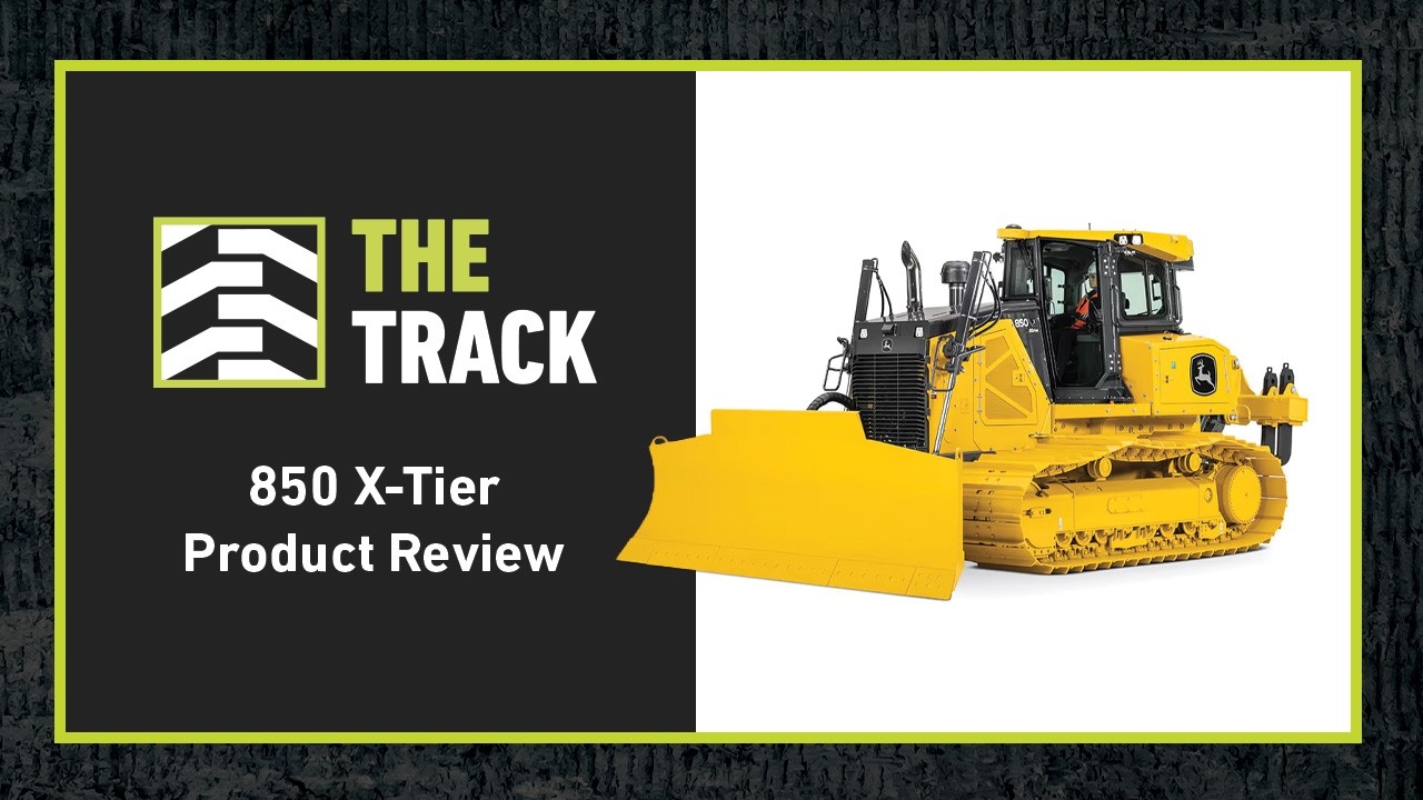 John Deere 850X Dozer in Action on a 900-Acre Job Site
