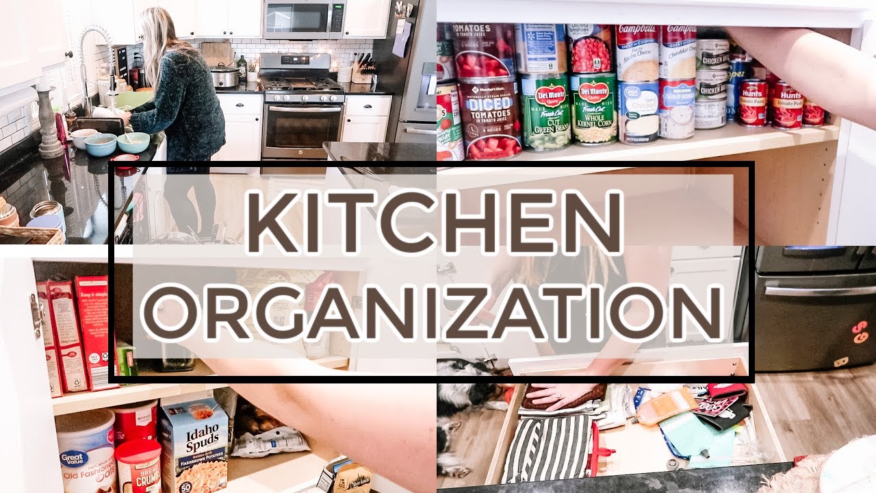 KITCHEN ORGANIZATION AND CLEAN WITH ME 2021 | DEEP CLEAN WITH ME