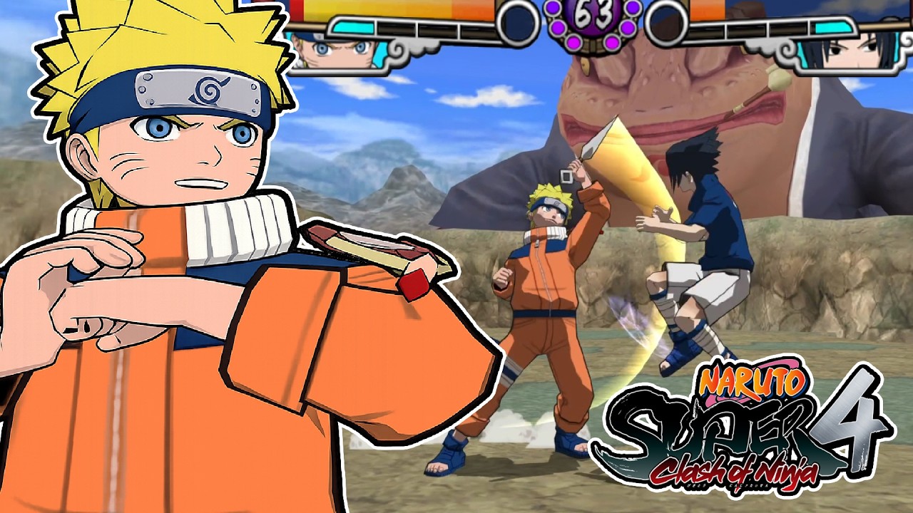 This Naruto Fighting Game was PEAK! Super Clash of Ninja 4