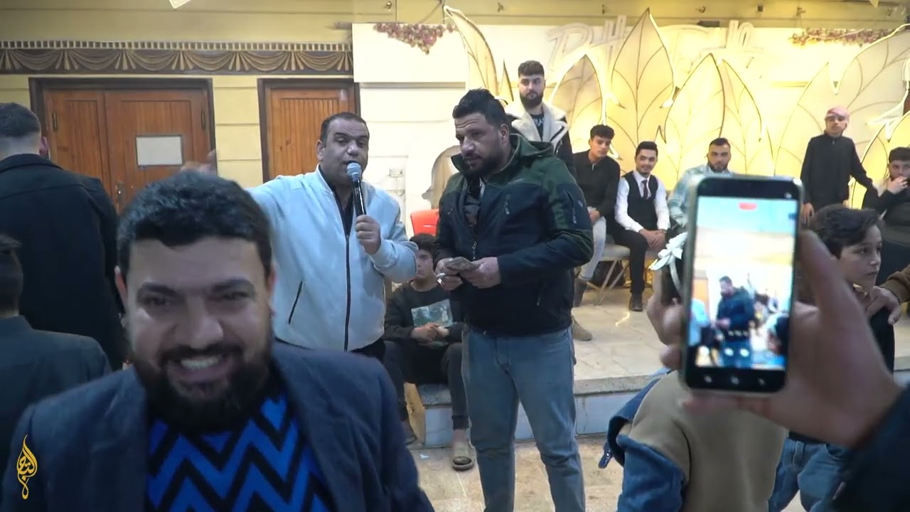 #افراح_الرقة حفل زفاف العريس قصي الشواخ   part 3