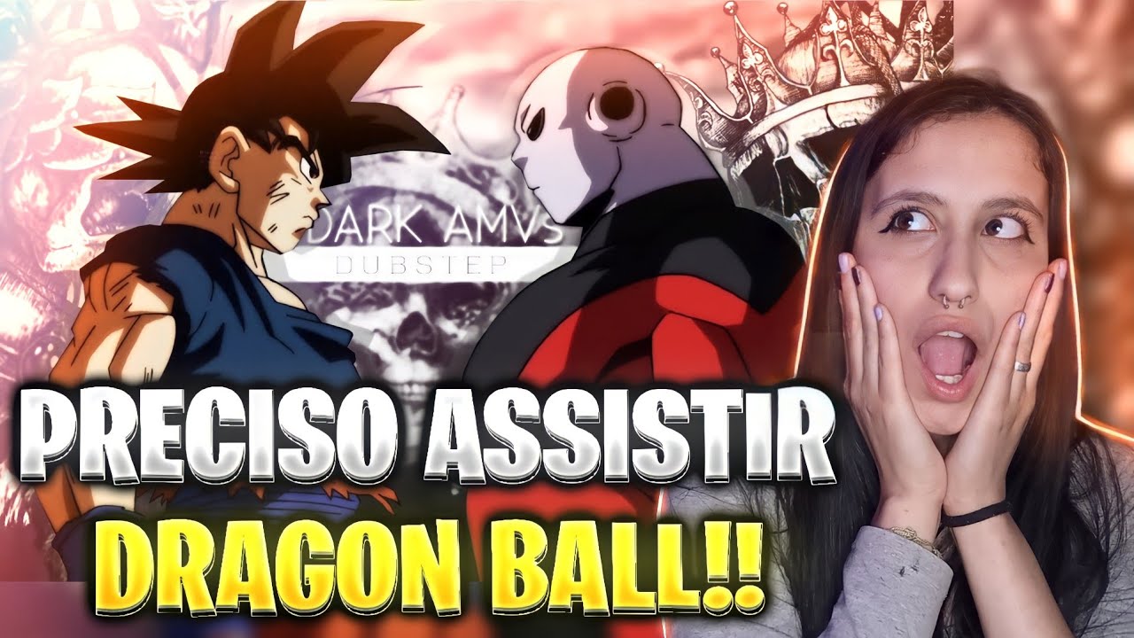 (NÃO OTAKU) REAGINDO A GOKU X JIREN | DUBSTEP (2020) | (HD) | DARK AMVs