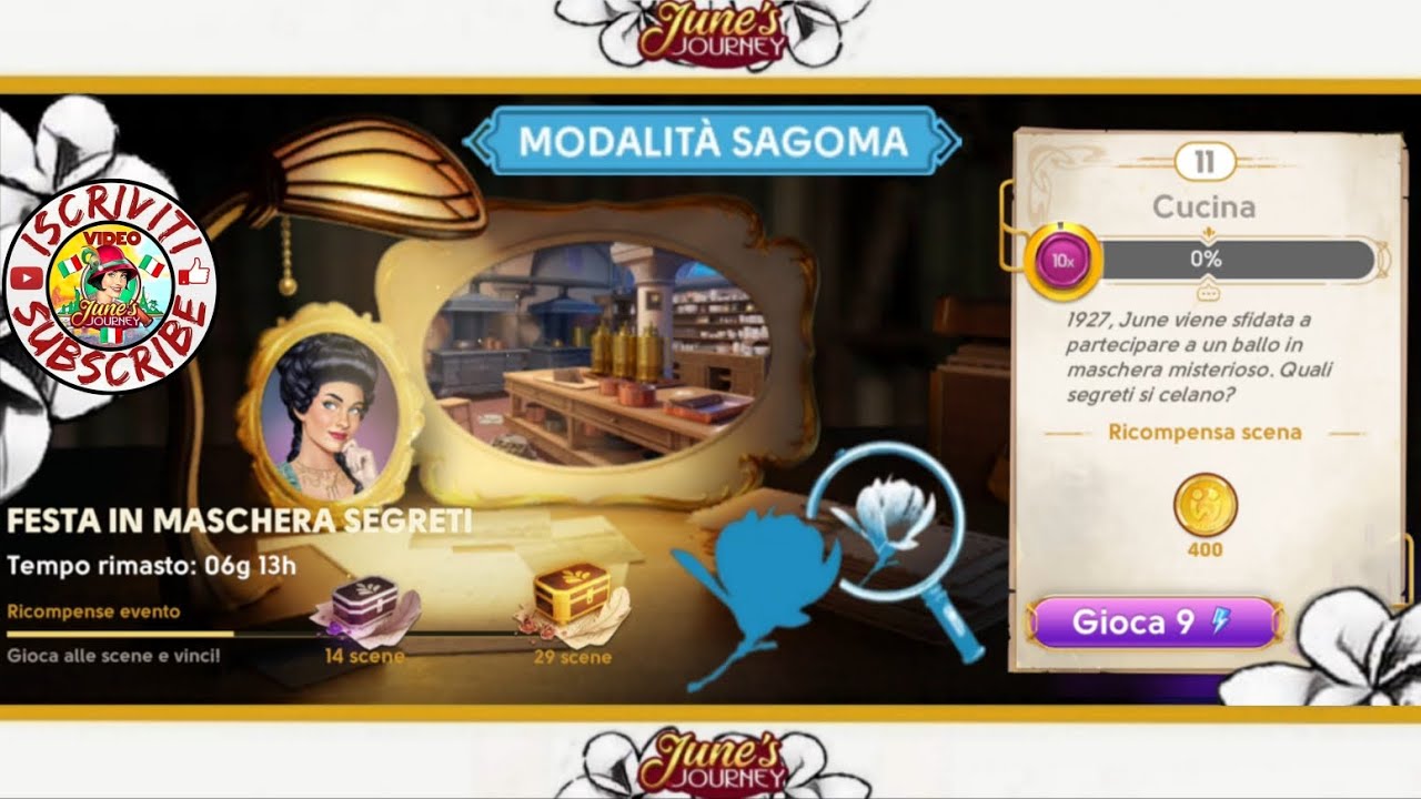 🇮🇹JUNE'S JOURNEY🇮🇹SEGRETI 19🗝️SCENA 11 - #587 