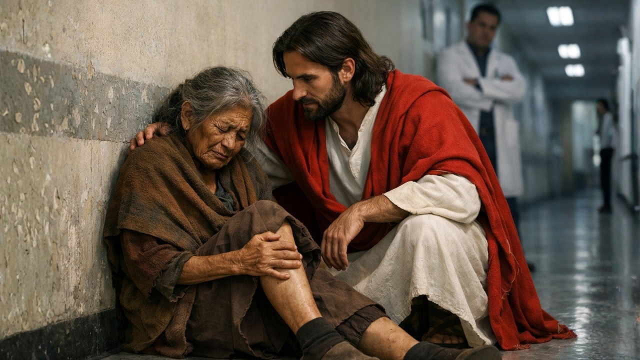 LA DEJARON TIRADA EN EL SUELO DEL HOSPITAL… EL MÉDICO SE NEGÓ. JESÚS SE DETUVO
