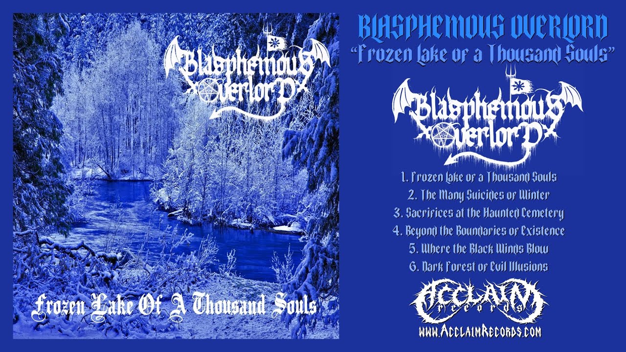 BLASPHEMOUS OVERLORD - Frozen Lake of a Thousand Souls #blackmetal #satanicblackmetal #rawblackmetal