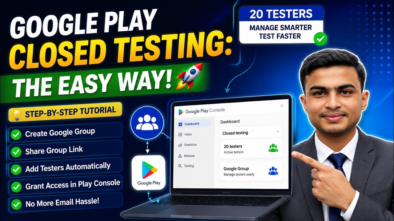 Google Play Closed Testing: The Easy Way! 🚀