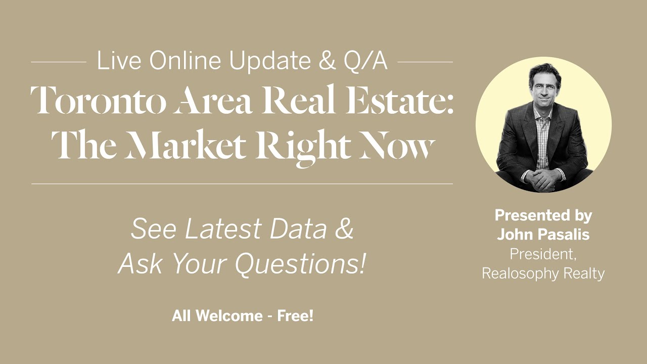 Toronto Area Real Estate Live Update & Q/A - Thursday January 15th 2025 12PM ET
