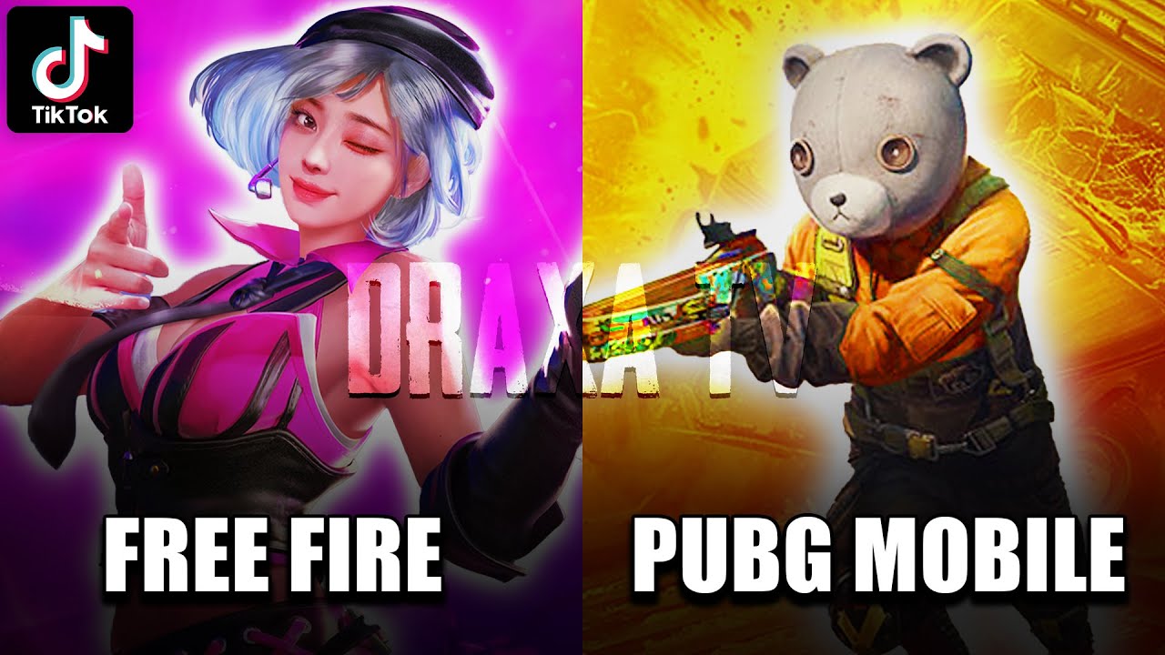 Tik Tok Free Fire Vs PUBG | Tik Tok Free Fire | Tik Tok PUBG #95