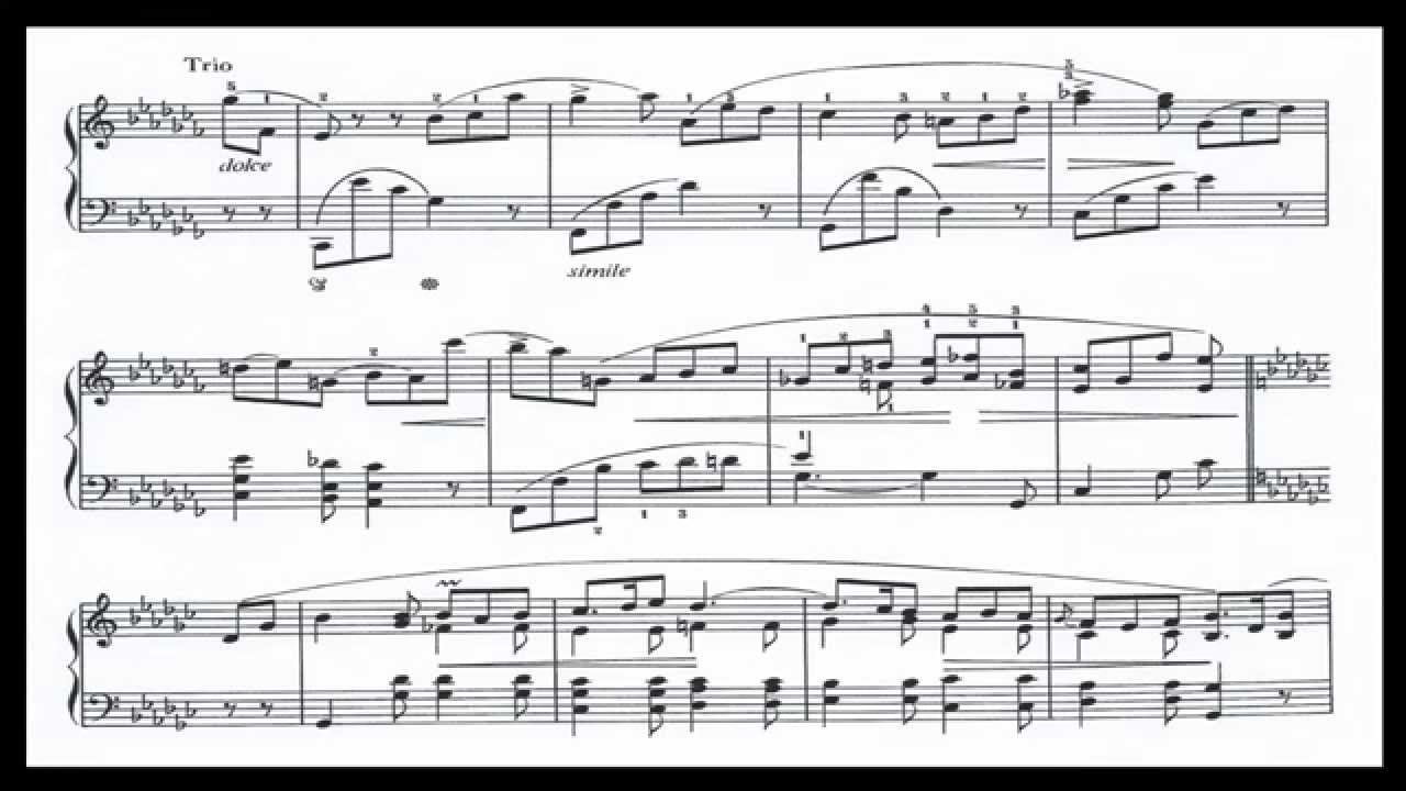 Frederic CHOPIN Contredanse in G flat major BI. 17 [HD]