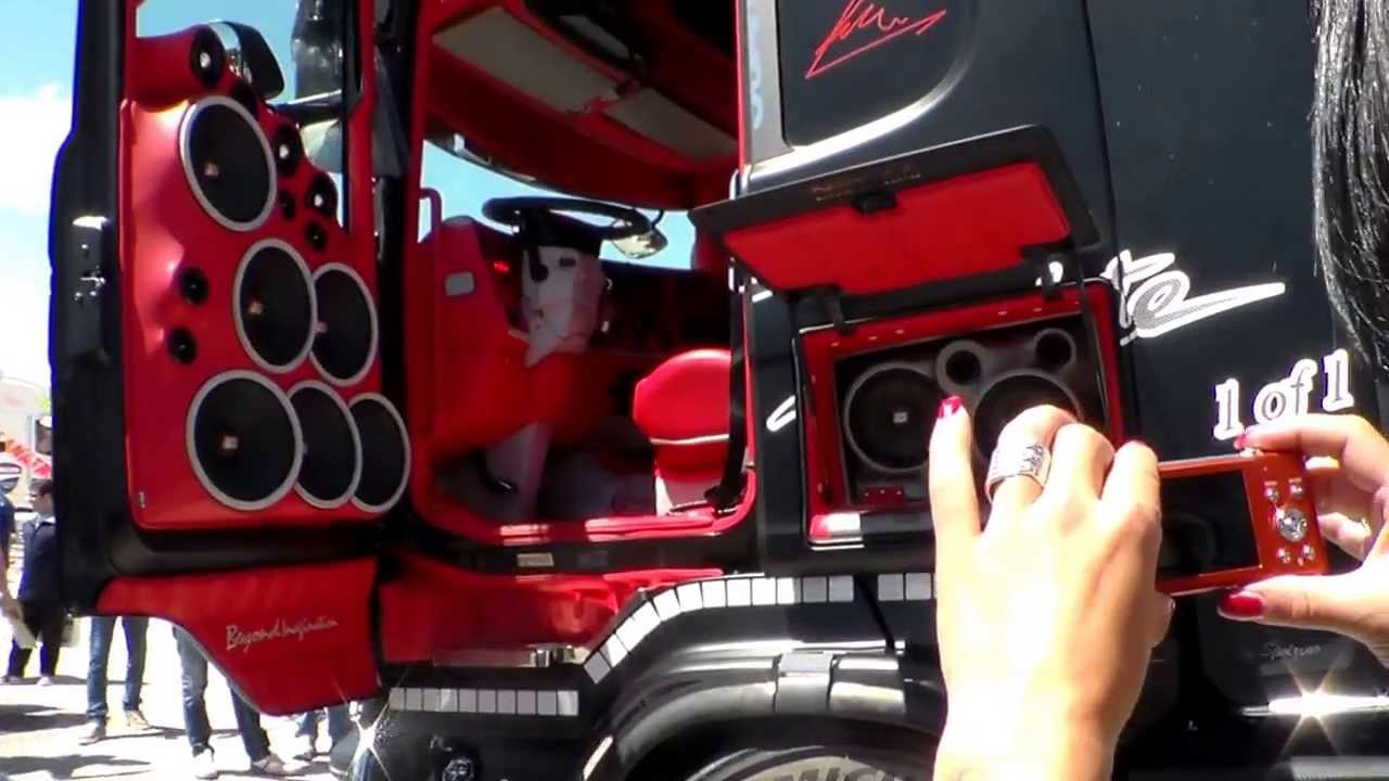 Misano 2013 Scania Absolute Acconcia (impianto stereo) HD