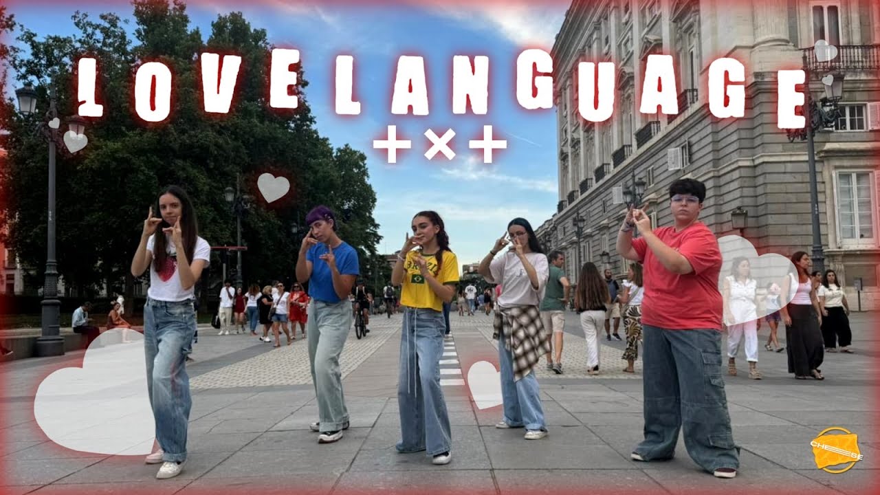 [KPOP IN PUBLIC Spain | ONE TAKE] TXT (투모로우바이투게더) - 'Love Language' | COVER by CHEEESE