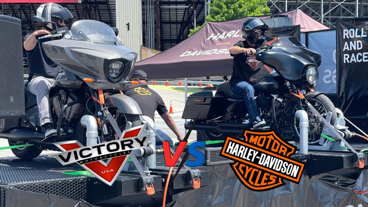VICTORY против HARLEY на Laconia Bike Week 2021