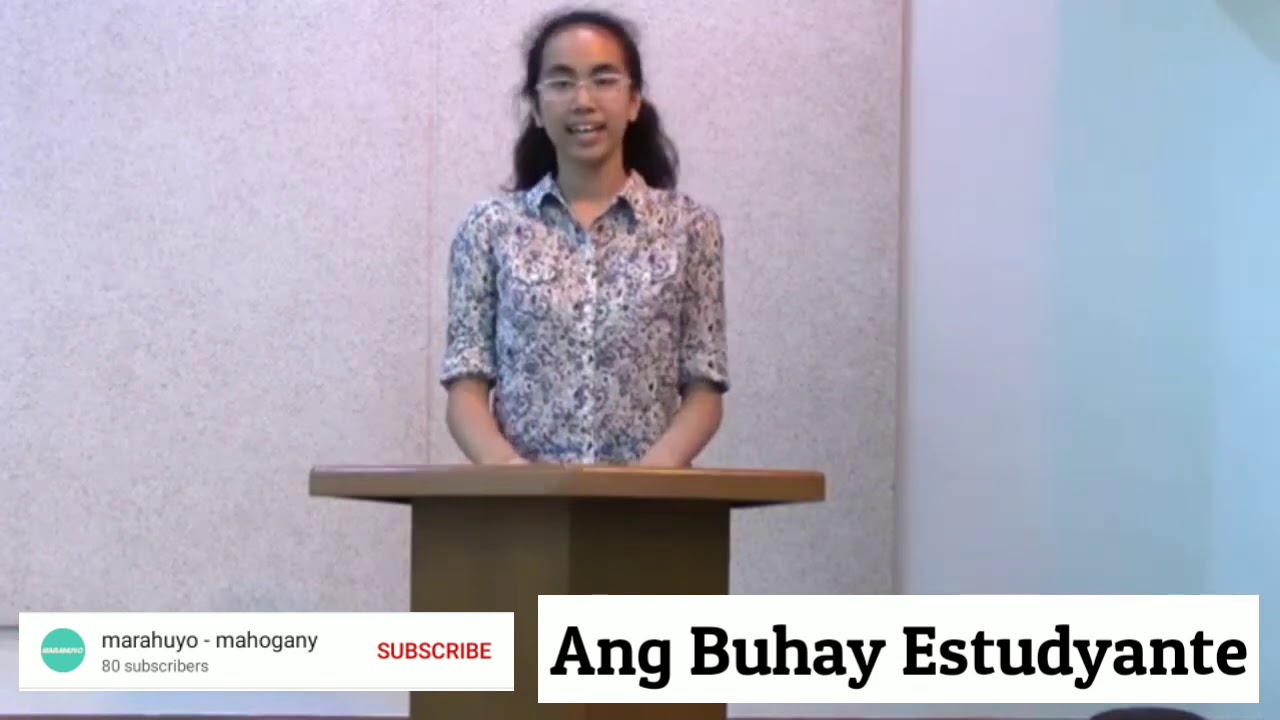 Pagbuo ng Talumpati