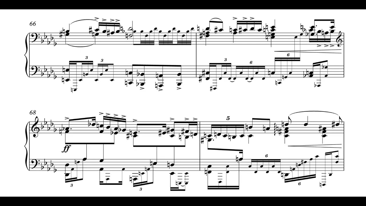 Mahler - 9th Symphony, 4th mvt (piano solo)