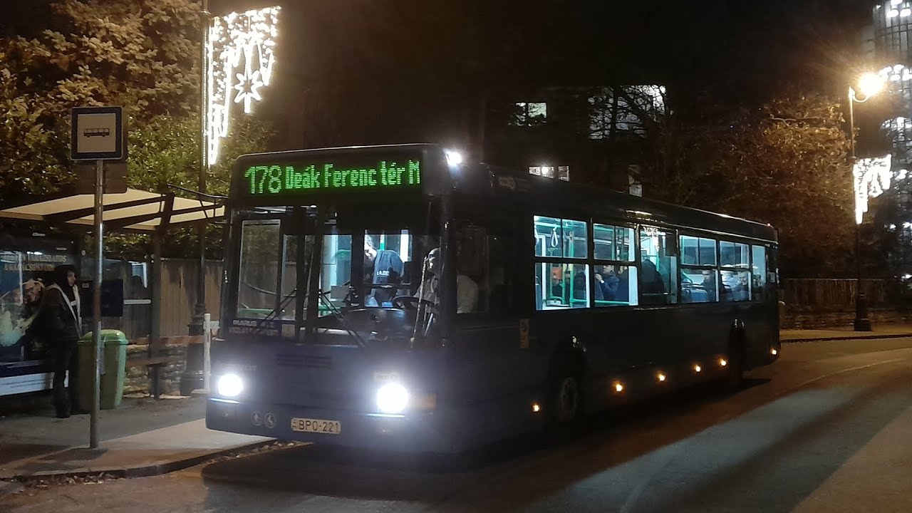 2025.12.29: Ikarus 412 (BPO-221) a 178-as (majd 216-os) vonalon